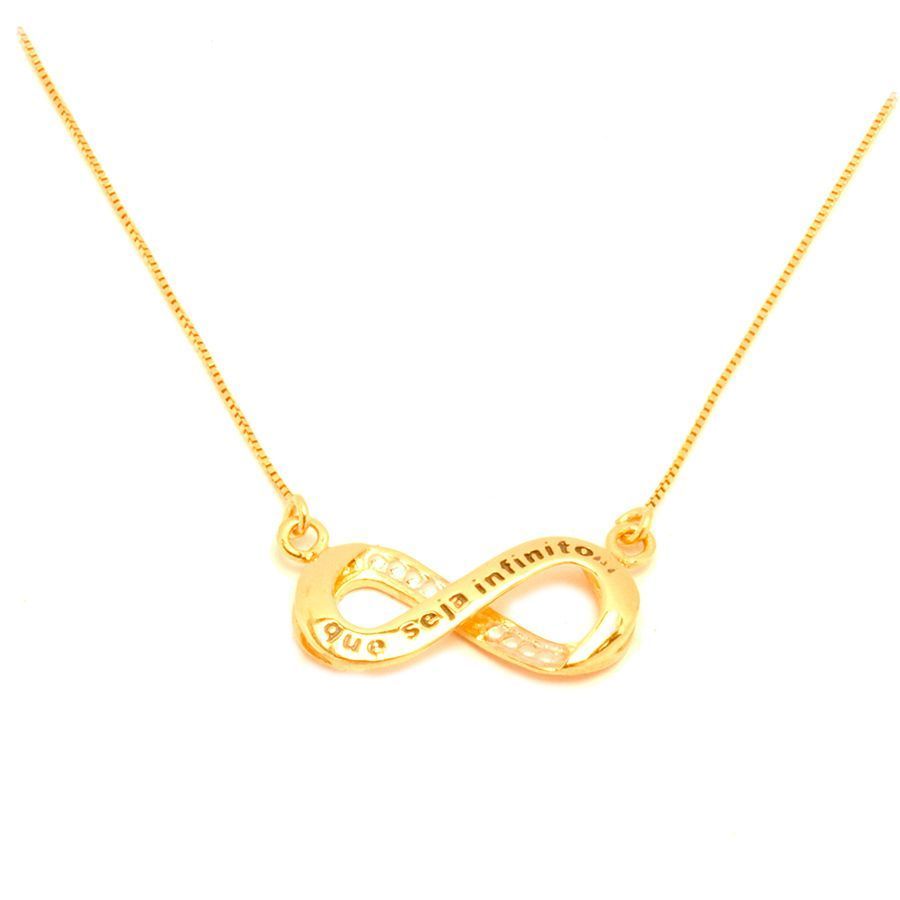 Colar Infinito em Ouro 18 Kilates - 20451