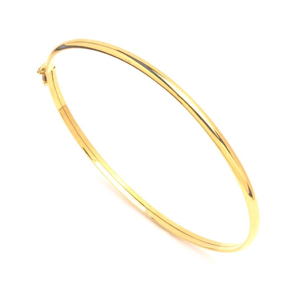 Bracelete Meia Cana em Ouro 18 Kilates - 21165