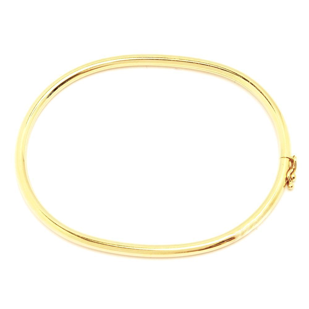 Bracelete Redondo em Ouro 18 Kilates - 21166