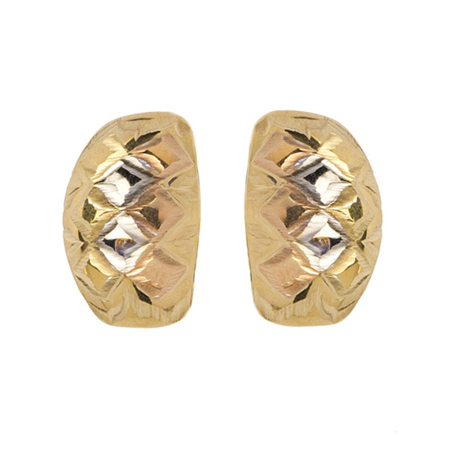 Brinco Concha em ouro 18 Kilates - 22856
