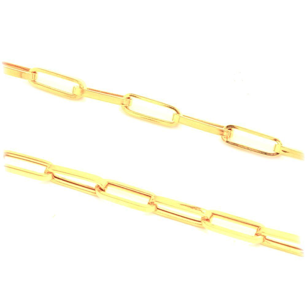 Pulseira Malha Cartier Longata em Ouro 18 Kilates - 23753
