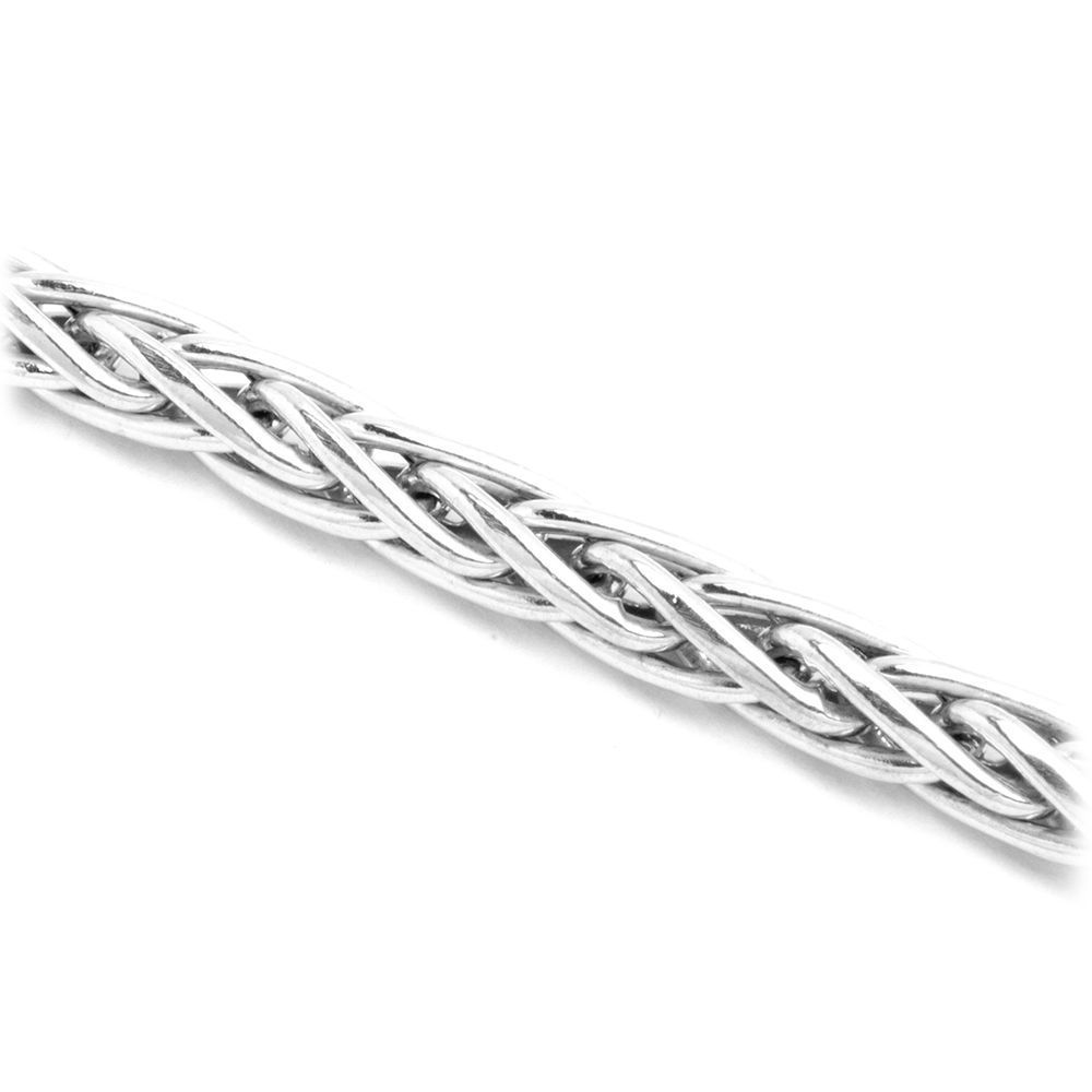 Pulseira Malha Palmeira em Ouro 18 Kilates - 23758