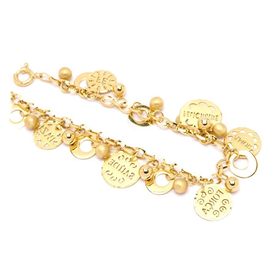 Pulseira 5 Elementos em Ouro 18 Kilates - 24105