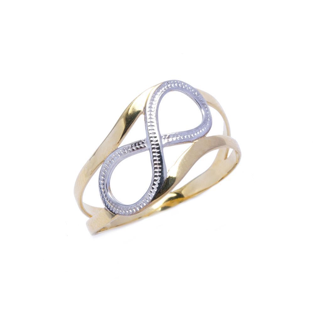 Anel Infinito em Ouro 18 Kilates - 25010