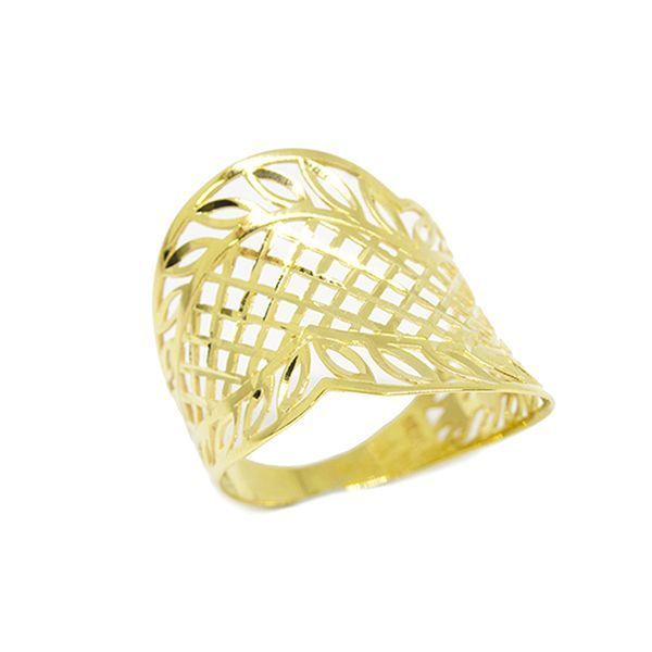 Anel Saia Dan�arina em Ouro 18 Kilates - 25133