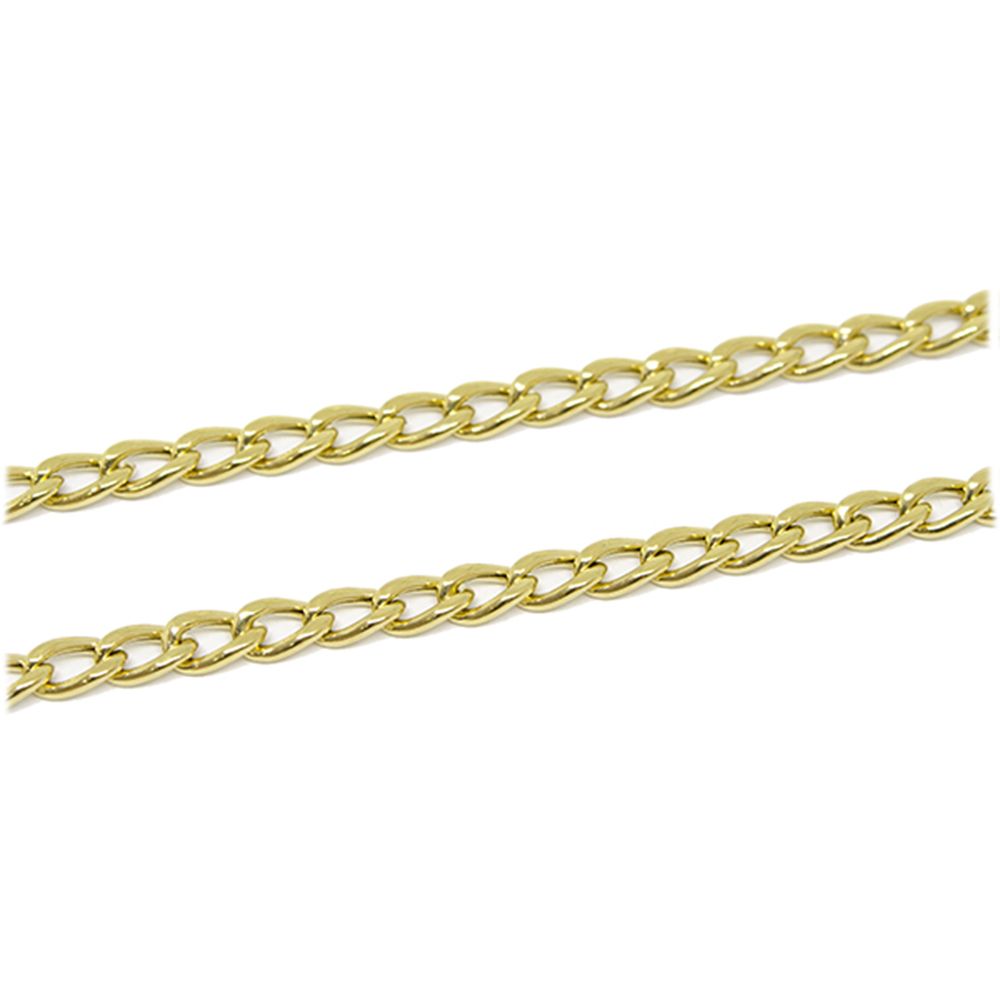 Pulseira Malha Groumet Oca em Ouro 18 Kilates - 25233