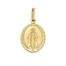 Pingente Nsra. das Gra�as Milagrosa em Ouro 18 Kilates - 20249