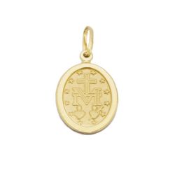 Pingente Nsra. das Gra�as Milagrosa em Ouro 18 Kilates - 20249