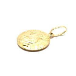 Pingente S�o Bento em Ouro 18 Kilates - 20251