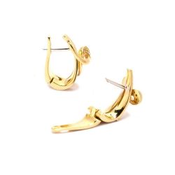 Brinco com Brilhantes em Ouro 18 Kilates - 20327