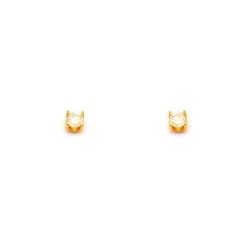 Brinco de Brilhante Modelo Cartier em Ouro 18 Kilates - 20330