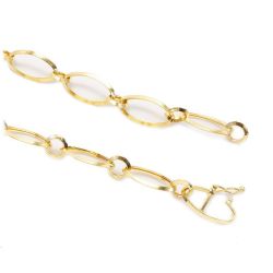Colar Malha Bulgari em ouro 18 kilates - 20435