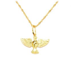 Colar Divino Esp�rito Santo em Ouro 18 Kilates - 20447