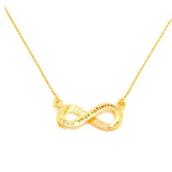 Colar Infinito em Ouro 18 Kilates - 20451