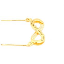 Colar Infinito em Ouro 18 Kilates - 20451
