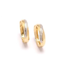 Aparador Onda em Ouro 18 Kilates - 20580