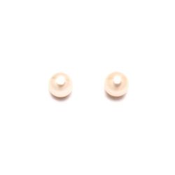 Brinco Solit�rio de P�rola com 6mm em Ouro 18 Kilates - 20638
