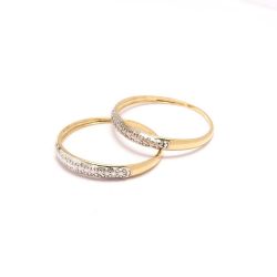 Aparador Bicolor em Ouro 18 Kilates - 20760