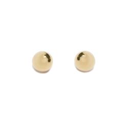 Brinco Bola 8mm em Ouro 18 Kilates - 20788