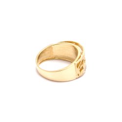 Anel Rendado em Ouro 18 Kilates - 20857