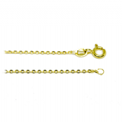Colar Flor com Zirc�nias Coloridas em Ouro 18 Kilates - 21161