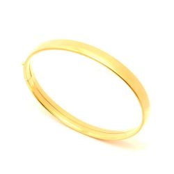 Bracelete Liso em Ouro 18 Kilates - 21164
