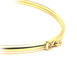 Bracelete Meia Cana em Ouro 18 Kilates - 21165