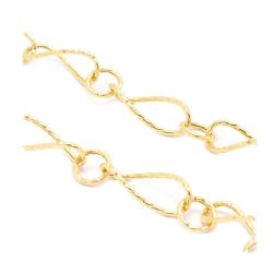 Pulseira Oval em Ouro 18 Kilates - 21169