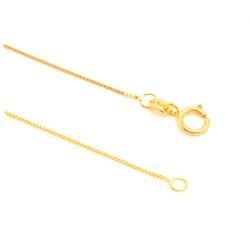 Colar Ponto de Luz Gota 5 Pontos em Ouro 18 Kilates - 21172