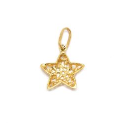 Pingente Estrela em Ouro 18 Kilates - 21215