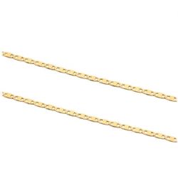 Corrente Malha Piastrini em Ouro 18 Kilates - 21216