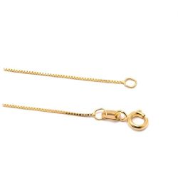 Colar Cruz com Brilhante em Ouro 18 Kilates - 21308