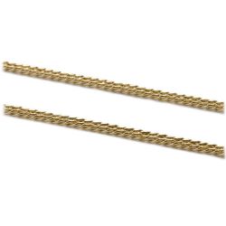 Corrente Malha Groumet Dupla em Ouro 18 Kilates - 21345