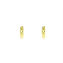 Brinco Argola com Brilhantes em Ouro 18 Kilates - 22845