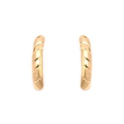 Brinco Banana em Ouro 18 Kilates - 22849