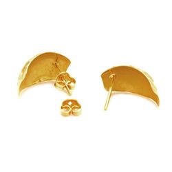 Brinco Concha em ouro 18 Kilates - 22856