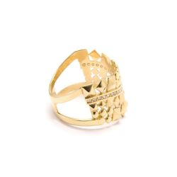 Anel Spike em Ouro 18 Kilates - 22862