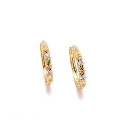 Aparador Favo Estreito em Ouro 18 Kilates - 22873
