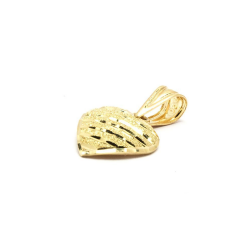 Pingente Cora��o em Ouro 18 Kilates - 22880