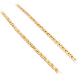 Pulseira Malha Tran�a em Ouro 18 Kilates - 22898
