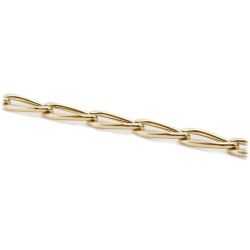Pulseira Malha Groumet Longa em Ouro 18 Kilates - 22899