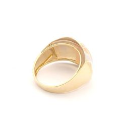 Anel Xadrez em Ouro 18 Kilates - 23119