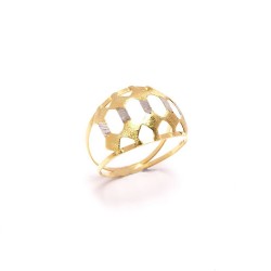 Anel Roda em Ouro 18 Kilates - 23121