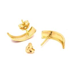 Brinco Classic em Ouro 18 Kilates - 23124