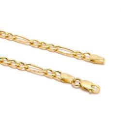 Corrente Malha Figaro em Ouro 18 Kilates - 23618