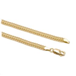 Corrente Malha Lacraia em Ouro 18 Kilates - 23759