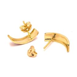 Brinco Classic Losango em Ouro 18 Kilates - 23785
