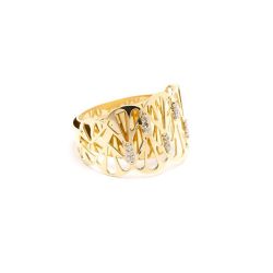 Anel Elegance em Ouro 18 Kilates - 23879