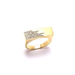 Anel Raio de Sol em Ouro 18 Kilates - 23897