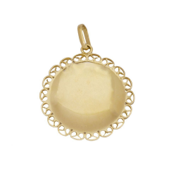 Pingente Divino Espirito Santo em Ouro 18 Kilates - 23985